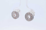 Tiffany & Co. 1837 Circle Stud Sterling Silver Earrings 2.6 Grams Eb0626crde