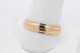 18k Yellow Gold Wedding Band Ring 4.6 Grams Size 10 Eb0726rpxsa