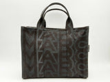 Marc Jacobs The Monogram Medium Black & Gray Canvas Tote Bag Fw1224crsa