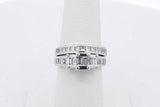 1.48cttw Diamond Ring In 14k White Gold 6.6 Grams Size 5.75 Eb0726wcrsa