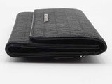Michael Kors Jet Set Large Trifold Black Wallet Aa0726wzsa