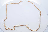 18k Yellow Gold Chain Necklace 16.9 Grams 22 Inch Eb0526lrxzde
