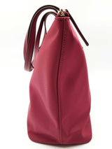Kate Spade New York Hayden Purple Maroon Nylon Zip Tote Do0325rde