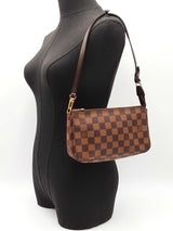 Louis Vuitton Pochette Accessoires In Damier Ebene Coated Canvas Fw0726orzdu