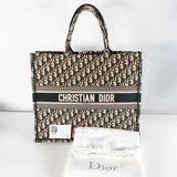 Christian Dior Green Dior Oblique Book Tote Sd0326llrzde