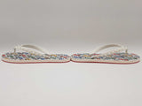 Christian Louboutin Spike Accents Rubber Flip Flops Size 10 Us Sd1026wcrde