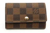 Louis Vuitton Damier Ebene 6 Key Holder Eb0926lxzsa