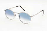 Ray-ban Rb3637 New Round Blue Gradient Lens Sunglasses Eb0826pxde