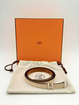 Hermes Pop H 15 Epsom Leather Belt In Craie Fw1024lrxsa