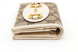 Gucci Horsebit Gg Supreme Canvas Wallet Eb0926wxzde