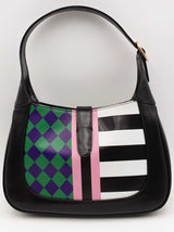 Gucci Jackie 1961 Centum Geometric Leather Hobo Shoulder Bag Eb0326irxsa