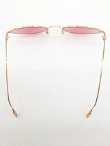 Cartier Premiere De Cartier Round Sunglasses With Pink Lenses Eb0126irxde