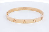 Cartier 18k Yellow Gold Love Bracelet Size 18 34.3 Grams Eb0924wexzsa