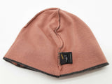 Fendi Ff Gray Pink Logo Wool Beanie Do0326lrxde