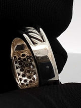 David Yurman 0.58 Cttw Diamond & Sterling Silver Cable Ring 9.9 Grams Size 6 Fw0726lrzdu