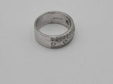1.09 Ctw Lab Grown Round Diamond Ring Set In Silver 6.8 Grams Size 7 Vc1125wzmia