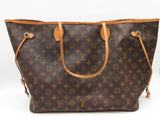Louis Vuitton Neverfull Brown Monogram Tote Bag Do0826ixzde