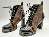 Louis Vuitton Star Trail Brown Monogram Ankle Boots Size Eu 41 Do0125oxzde