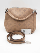 Louis Vuitton Perforated Monogram Mahina Babylone Bb Shoulder Bag Eb0626lxxzsa