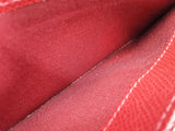 Salvatore Ferragamo Gancini Red Leather Continental Wallet Do0925lrxde