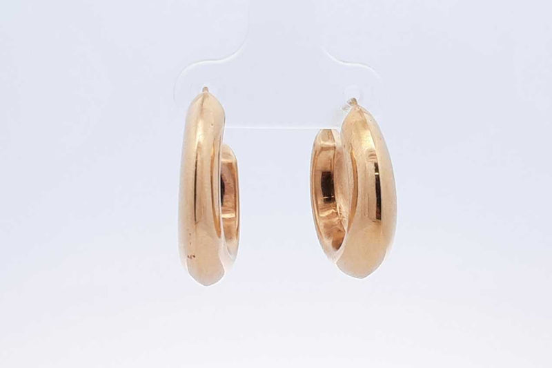 10k Yellow Gold Hoop Earrings 2.3 Grams Eb1124wxsa