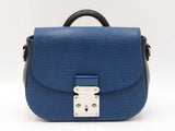 Louis Vuitton Eden Pm Bag In Indigo Blue & Black Epi Leather Fw1225wxzdu