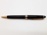 Montblanc Meisterstuck Black Resin Twist Ball Point Pen Do0926orxde