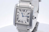 Cartier Tank Francaise 25mm Quartz Stainless Steel Watch Eb0526lexzde