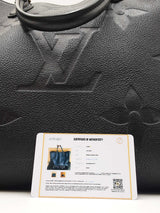 Louis Vuitton Onthego Gm Black Monogram Empreinte Leather Tote Bag Sd0526ezxdu