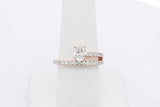 1.0cttw Lab Grown Diamond Ring In 14k Yellow Gold 4 Grams Size 7 Eb0826crxsa