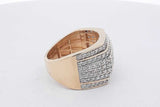 2.96cttw Diamond Ring In 10k Yellow Gold 9.2 Grams Size 10 Eb0726cxzsa