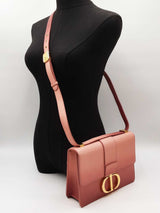 Christian Dior Medium 30 Montaigne Flap Bag In Pink Ombre Leather Fw0726exzdu