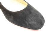 Christian Louboutin Miss Sab 55 Black Suede Pumps Size 37 Eb0426lxzsa
