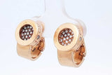 Chanel 18k Yellow Gold Diamond Stud Earrings 11.7 Grams Eb0926lexzde