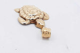 10k Yellow Gold Turtle Pendant 1.6 Grams Eb0826irsa