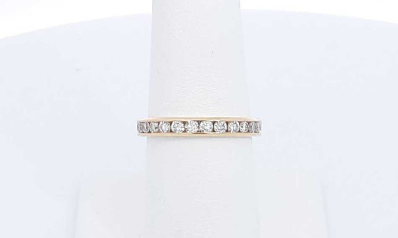 10k Yellow Gold 0.36ctw Diamond Ring Size 7, 2.32 Grams Eblxzdu 144010022422