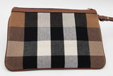 Burberry House Check Peyton Wristlet Clutch Eb0526ersa
