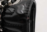 Chanel Coco Ming Black Patent Leather Flap Shoulder Bag Eb1026rxzsa