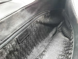 Christian Dior John Galliano Street Chic Black Leather Shoulder Bag Do0525orxde