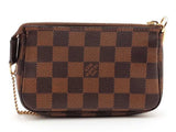 Louis Vuitton Mini Pochette Accessoires Damier Ebene Aa0826ozxsa
