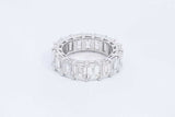 Lab Grown Diamond 11.22ctw Eternity Band In 18k White Gold 7.2g Eb0524wprxsa