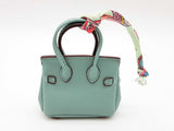 Teal Blue Mini Bag Charm Do0826ide