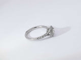 0.61 Cttw Diamond 14k Tiffany & Co White Gold 4.5 G Ring Size 6 Aa0725lrzxsa