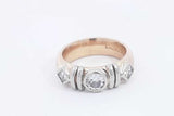 0.5ctw Diamond Band Ring In 14k Yellow Gold 8.7 Grams Size 5.5 Eb0325pxzsa