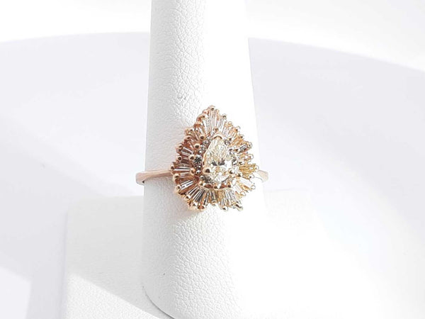 .66ctw Diamonds 14k Yellow Gold 14k 4.1 Grams Ring Size 8 Sd0925przsa