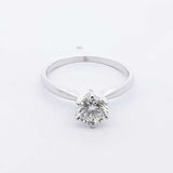 Diamond 1ctw 14k Wg Solitaire 2.6 Grams Hs0324cxzsa