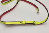 Christian Louboutin Cabata N/s Mini Neon Yellow Top Handle Bag Eb1224wxzsa