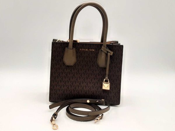Michael Kors Mercer Tote Brown Aa0825ozsa