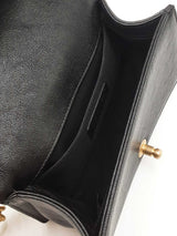 Chanel Small Boy Bag In Black Quilted Caviar Leather Fw0926lrxzdu