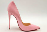 Christian Louboutin So Kate Dolly Pink Suede Pumps Size 37 Eb0225orxsa